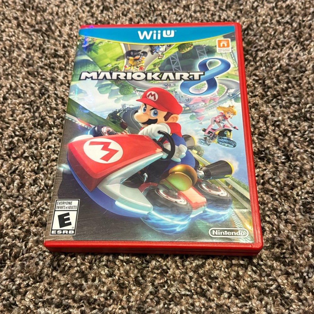 Wii I Mario kart 8 like new